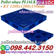 Pallet nhựa 1200x1200x150mm PL16LK