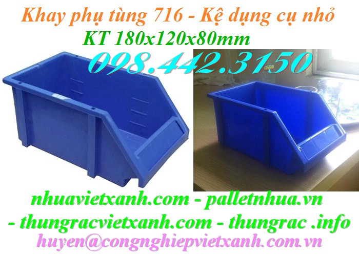 Pallet Nhựa Việt Xanh, thùng nhựa, khay nhựa, tấm lót nhựa