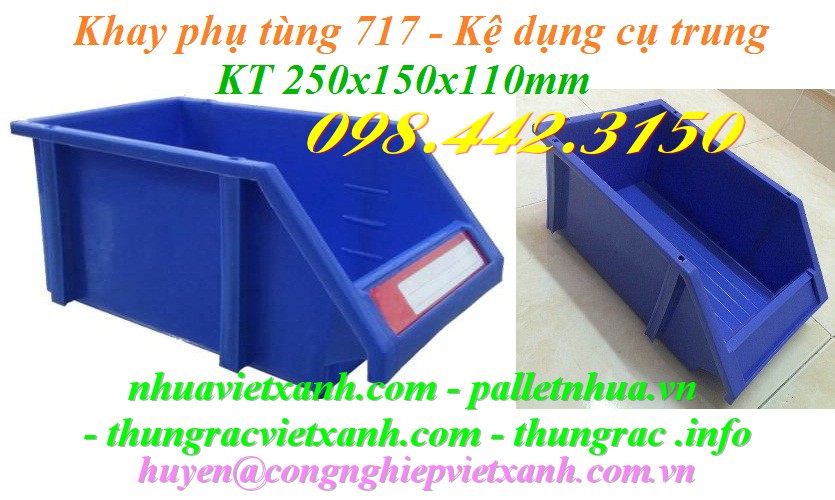 Pallet Nhựa Việt Xanh, thùng nhựa, khay nhựa, tấm lót nhựa