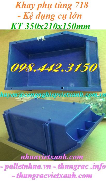 Pallet Nhựa Việt Xanh, thùng nhựa, khay nhựa, tấm lót nhựa