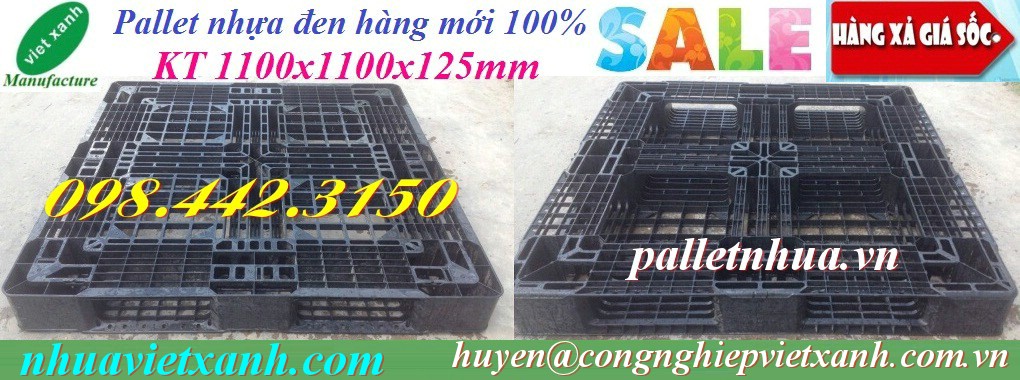 Pallet Nhựa Việt Xanh, thùng nhựa, khay nhựa, tấm lót nhựa
