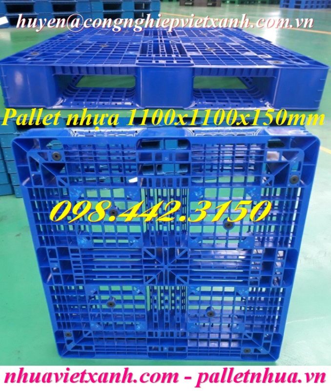 Pallet Nhựa Việt Xanh, thùng nhựa, khay nhựa, tấm lót nhựa