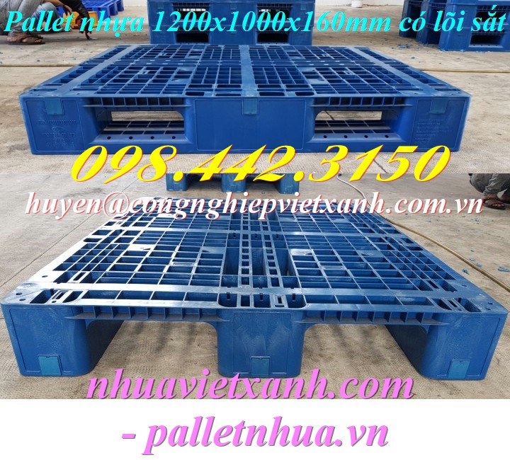 Pallet Nhựa Việt Xanh, thùng nhựa, khay nhựa, tấm lót nhựa
