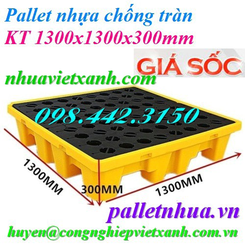Pallet Nhựa Việt Xanh, thùng nhựa, khay nhựa, tấm lót nhựa