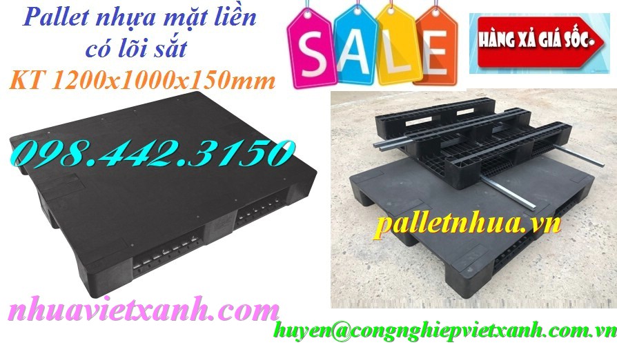 Pallet Nhựa Việt Xanh, thùng nhựa, khay nhựa, tấm lót nhựa
