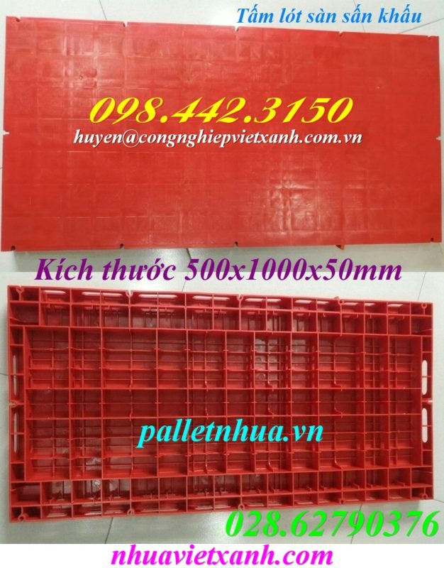 Pallet Nhựa Việt Xanh, thùng nhựa, khay nhựa, tấm lót nhựa
