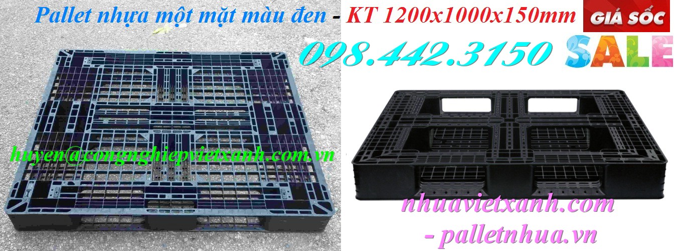 Pallet Nhựa Việt Xanh, thùng nhựa, khay nhựa, tấm lót nhựa