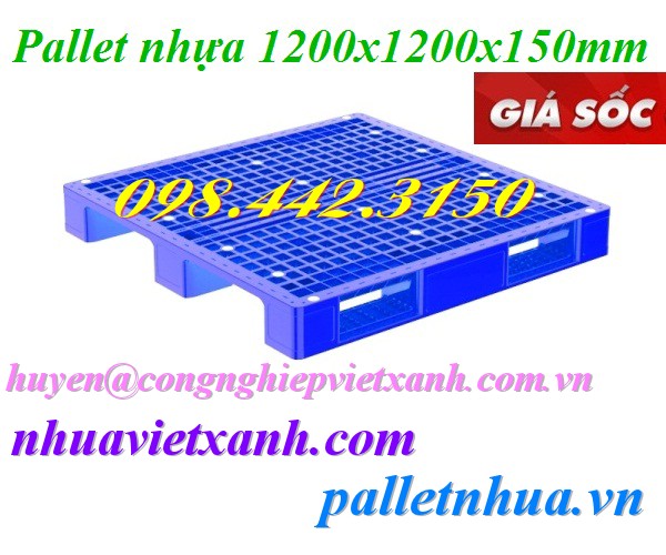 Pallet Nhựa Việt Xanh, thùng nhựa, khay nhựa, tấm lót nhựa