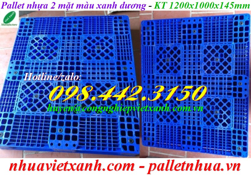 Pallet Nhựa Việt Xanh, thùng nhựa, khay nhựa, tấm lót nhựa