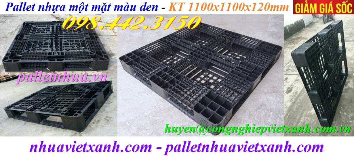 Pallet Nhựa Việt Xanh, thùng nhựa, khay nhựa, tấm lót nhựa