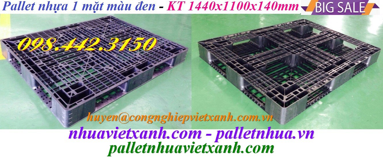 Pallet Nhựa Việt Xanh, thùng nhựa, khay nhựa, tấm lót nhựa