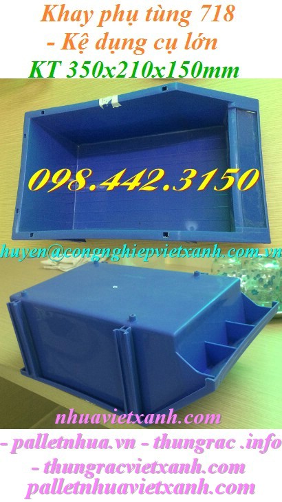 Pallet Nhựa Việt Xanh, thùng nhựa, khay nhựa, tấm lót nhựa