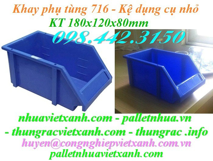 Pallet Nhựa Việt Xanh, thùng nhựa, khay nhựa, tấm lót nhựa