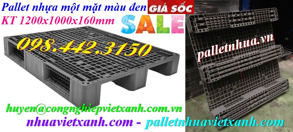 Pallet Nhựa Việt Xanh, thùng nhựa, khay nhựa, tấm lót nhựa