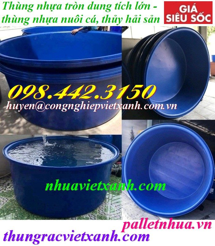 Pallet Nhựa Việt Xanh, thùng nhựa, khay nhựa, tấm lót nhựa