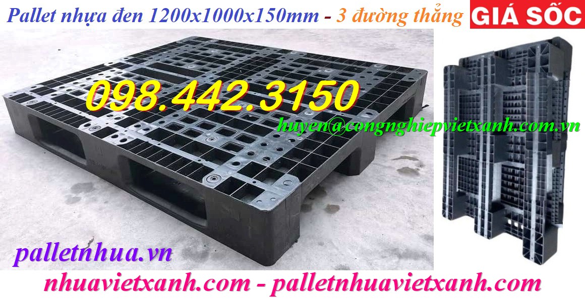 Pallet Nhựa Việt Xanh, thùng nhựa, khay nhựa, tấm lót nhựa