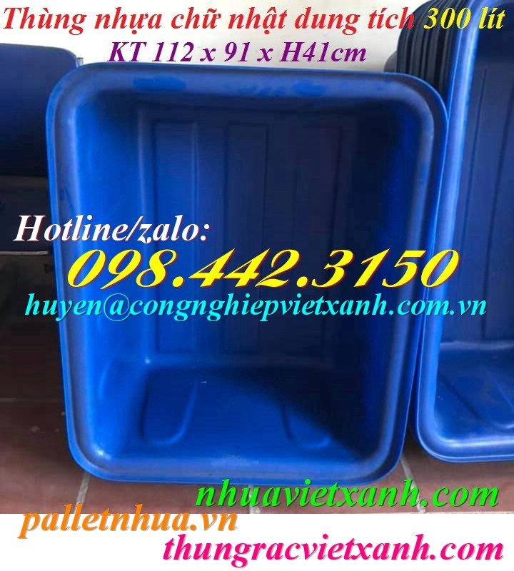 Pallet Nhựa Việt Xanh, thùng nhựa, khay nhựa, tấm lót nhựa