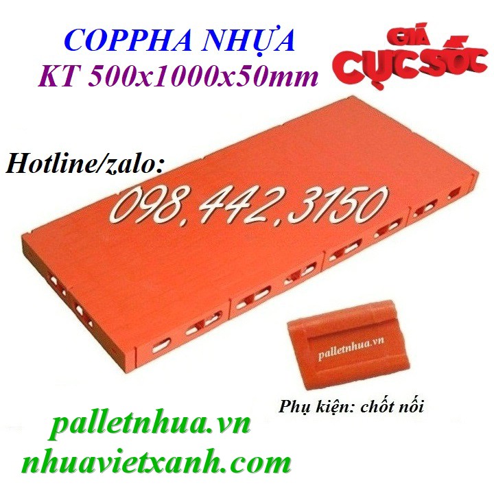 Pallet Nhựa Việt Xanh, thùng nhựa, khay nhựa, tấm lót nhựa