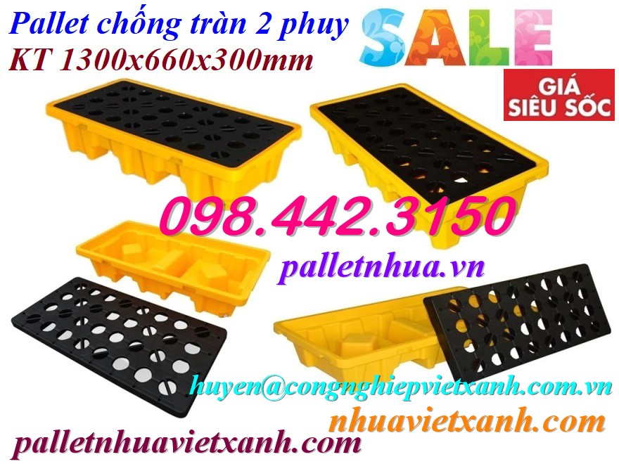 Pallet Nhựa Việt Xanh, thùng nhựa, khay nhựa, tấm lót nhựa