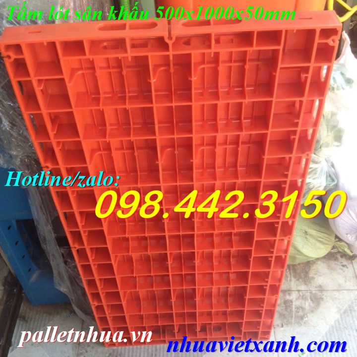 Pallet Nhựa Việt Xanh, thùng nhựa, khay nhựa, tấm lót nhựa