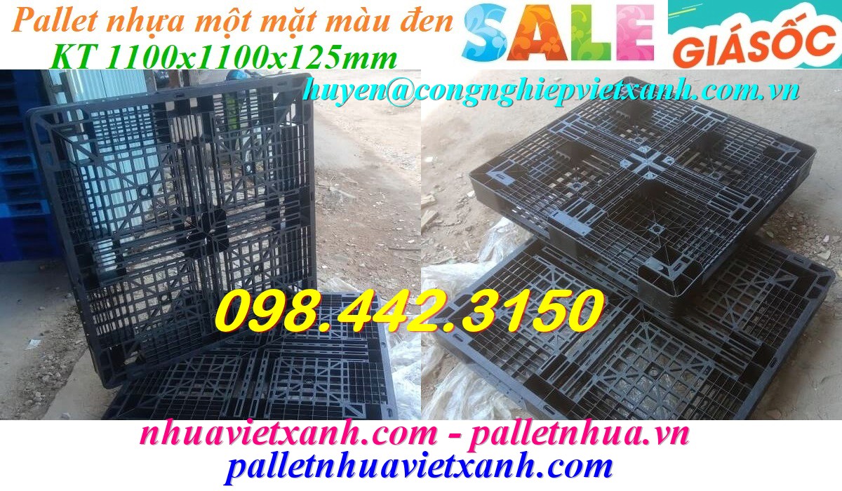 Pallet Nhựa Việt Xanh, thùng nhựa, khay nhựa, tấm lót nhựa