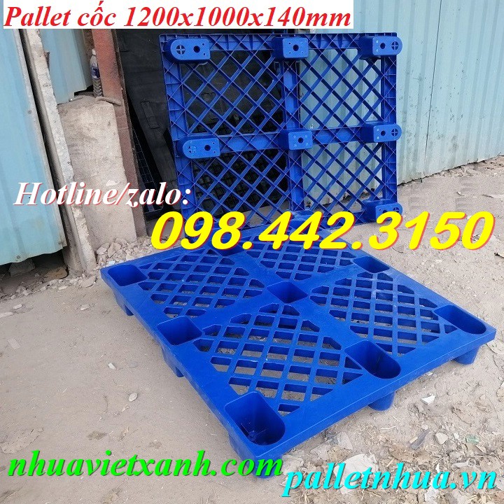 Pallet Nhựa Việt Xanh, thùng nhựa, khay nhựa, tấm lót nhựa