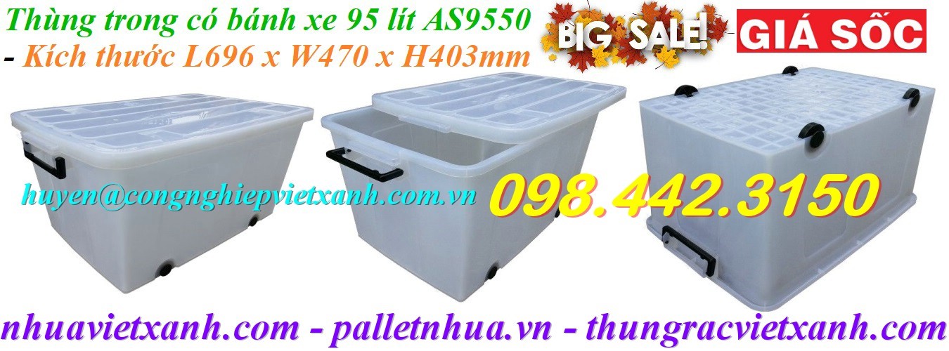 Pallet Nhựa Việt Xanh, thùng nhựa, khay nhựa, tấm lót nhựa