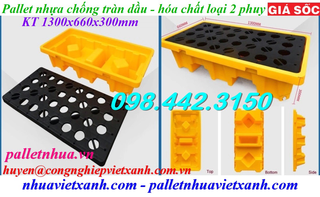 Pallet Nhựa Việt Xanh, thùng nhựa, khay nhựa, tấm lót nhựa