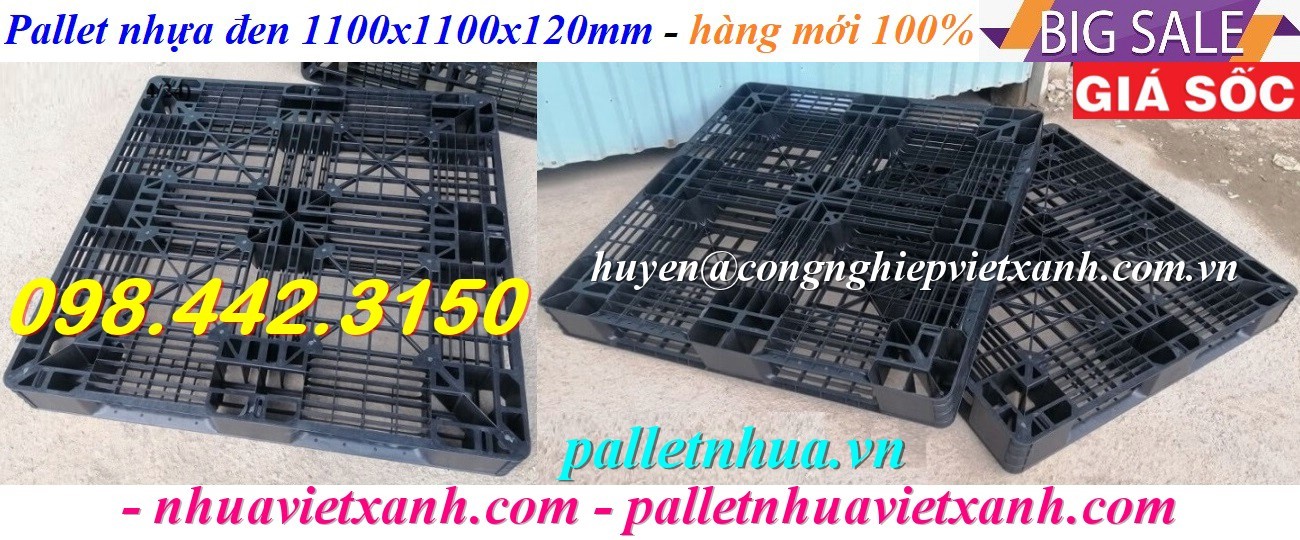 Pallet Nhựa Việt Xanh, thùng nhựa, khay nhựa, tấm lót nhựa