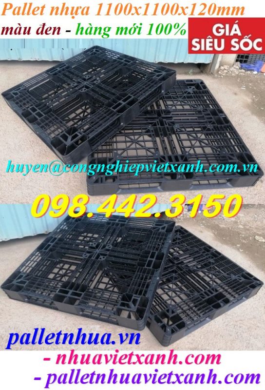 Pallet Nhựa Việt Xanh, thùng nhựa, khay nhựa, tấm lót nhựa