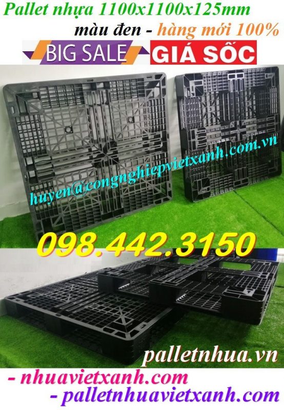 Pallet Nhựa Việt Xanh, thùng nhựa, khay nhựa, tấm lót nhựa