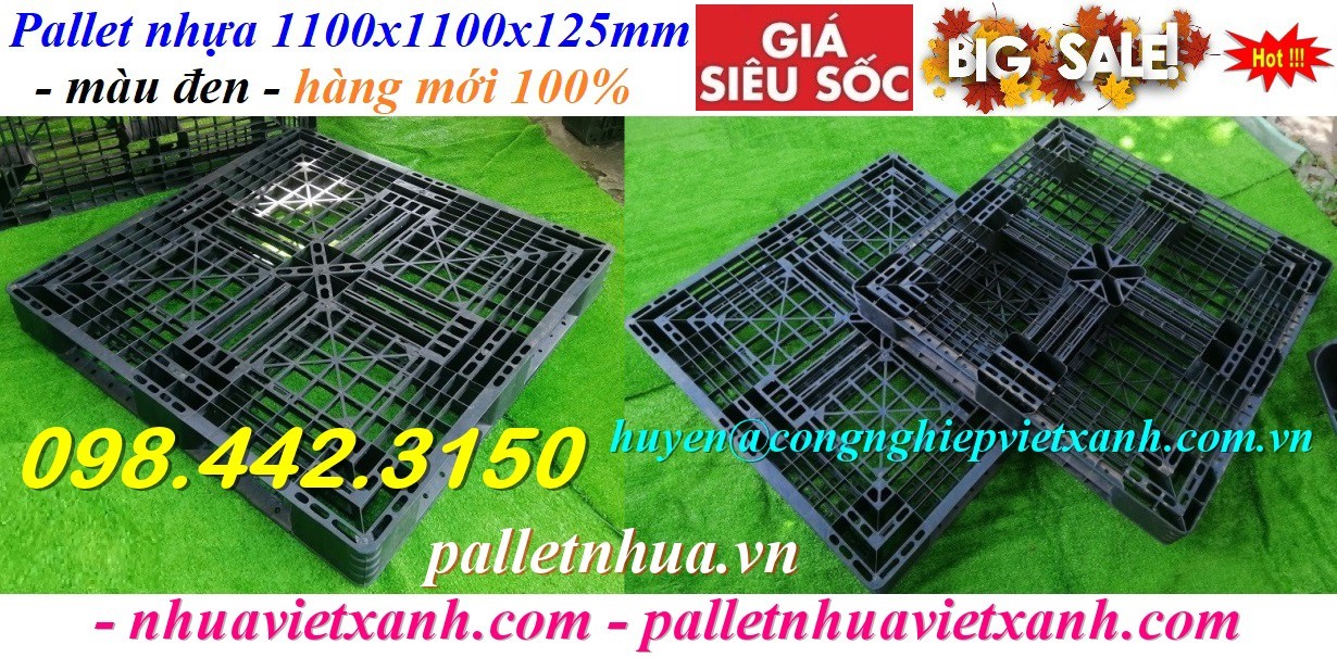 Pallet Nhựa Việt Xanh, thùng nhựa, khay nhựa, tấm lót nhựa