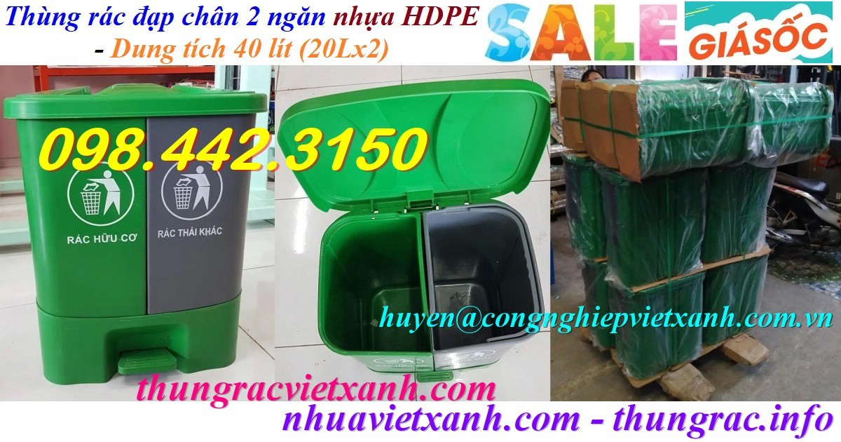 Pallet Nhựa Việt Xanh, thùng nhựa, khay nhựa, tấm lót nhựa