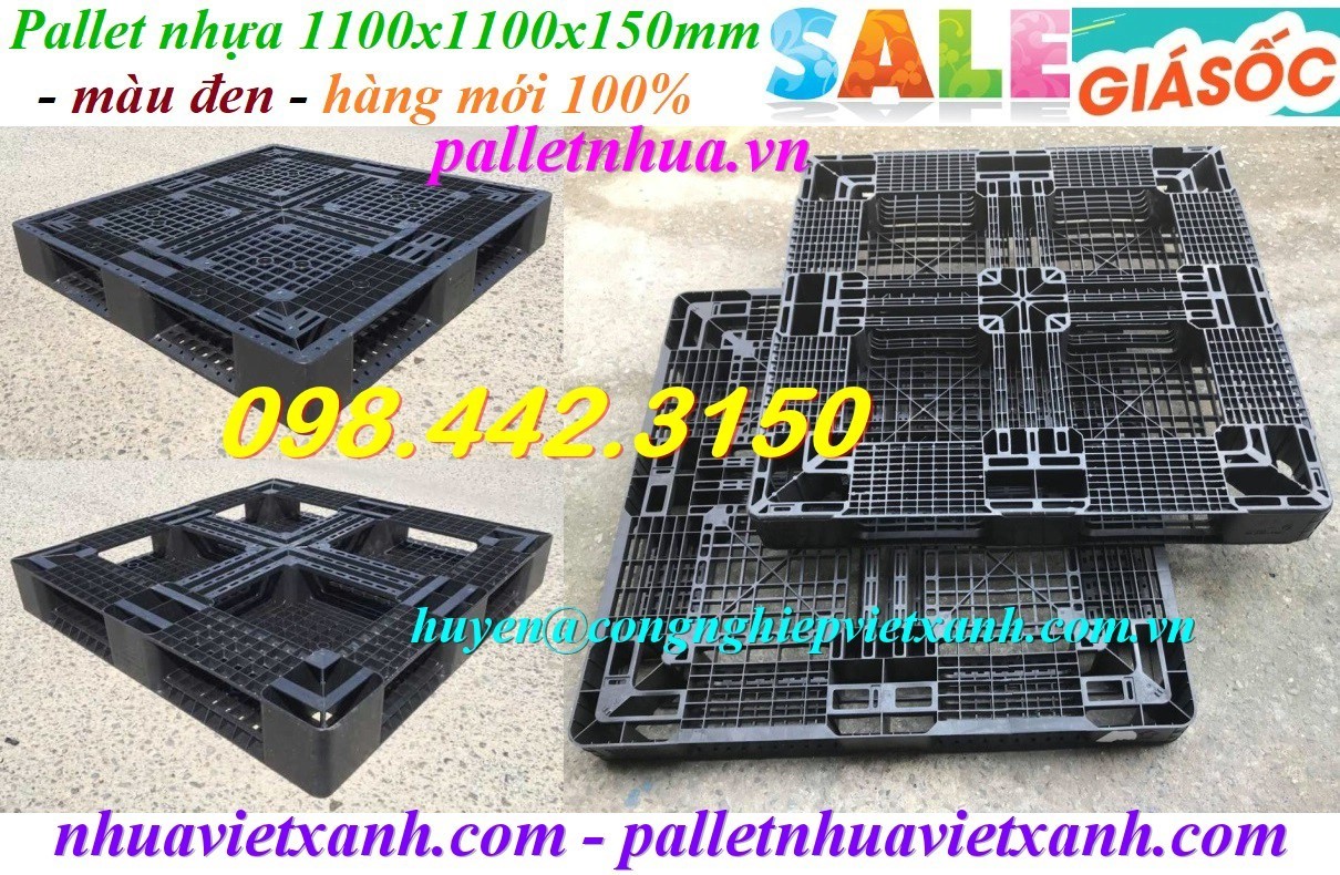 Pallet Nhựa Việt Xanh, thùng nhựa, khay nhựa, tấm lót nhựa