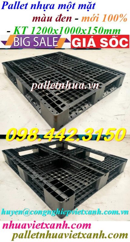Pallet Nhựa Việt Xanh, thùng nhựa, khay nhựa, tấm lót nhựa