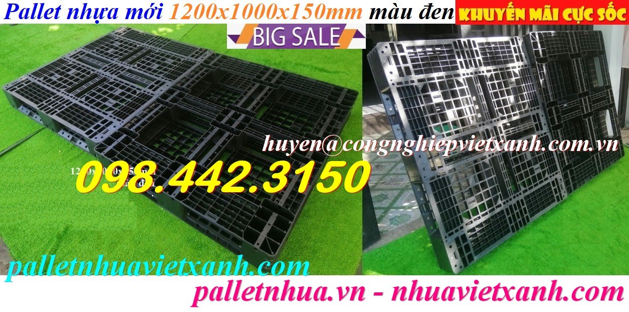 Pallet Nhựa Việt Xanh, thùng nhựa, khay nhựa, tấm lót nhựa