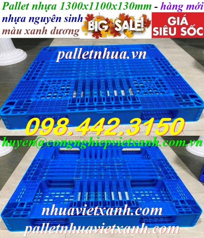 Pallet Nhựa Việt Xanh, thùng nhựa, khay nhựa, tấm lót nhựa