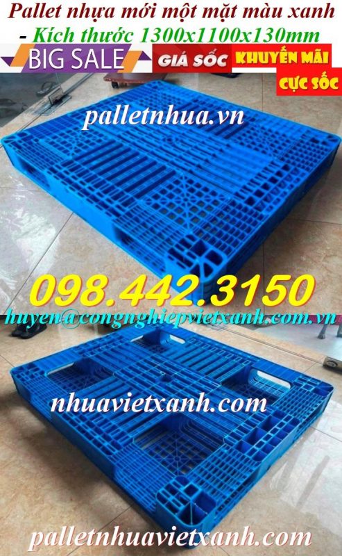 Pallet Nhựa Việt Xanh, thùng nhựa, khay nhựa, tấm lót nhựa