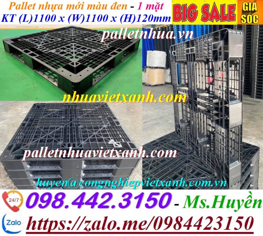 Pallet Nhựa Việt Xanh, thùng nhựa, khay nhựa, tấm lót nhựa