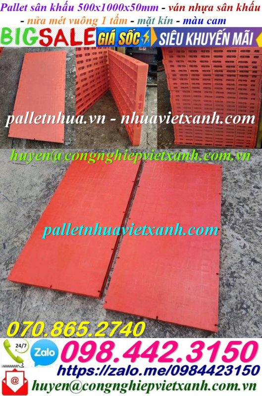 Pallet Nhựa Việt Xanh, thùng nhựa, khay nhựa, tấm lót nhựa