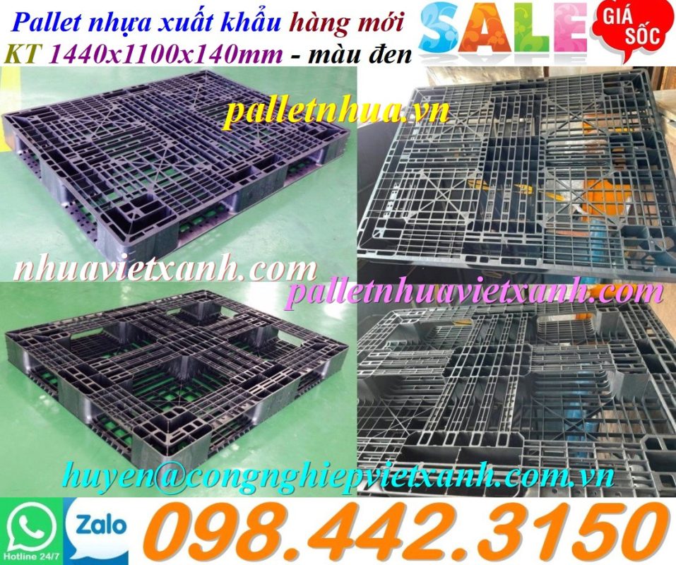 Pallet Nhựa Việt Xanh, thùng nhựa, khay nhựa, tấm lót nhựa