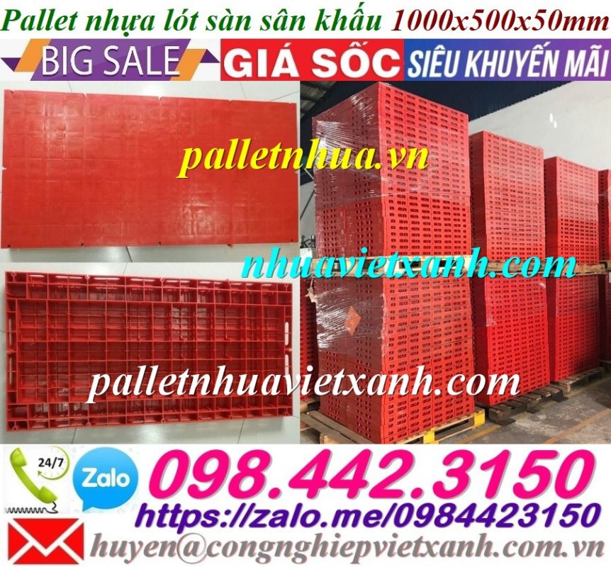 Pallet Nhựa Việt Xanh, thùng nhựa, khay nhựa, tấm lót nhựa