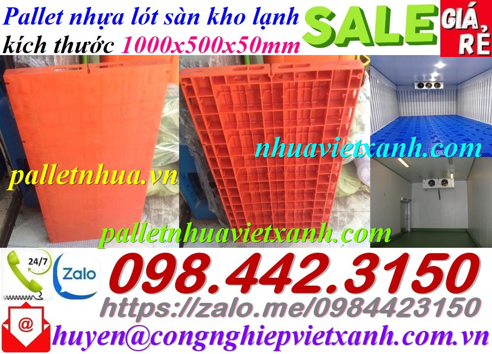 Pallet Nhựa Việt Xanh, thùng nhựa, khay nhựa, tấm lót nhựa