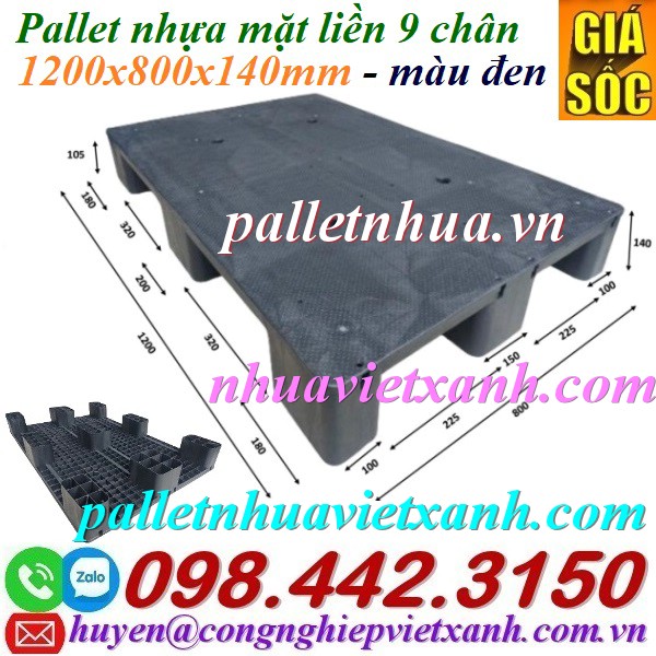 Pallet Nhựa Việt Xanh, thùng nhựa, khay nhựa, tấm lót nhựa