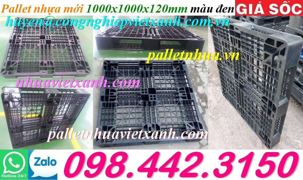 Pallet Nhựa Việt Xanh, thùng nhựa, khay nhựa, tấm lót nhựa