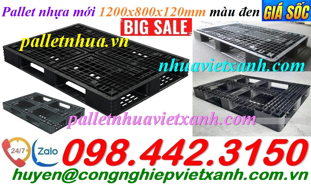 Pallet Nhựa Việt Xanh, thùng nhựa, khay nhựa, tấm lót nhựa
