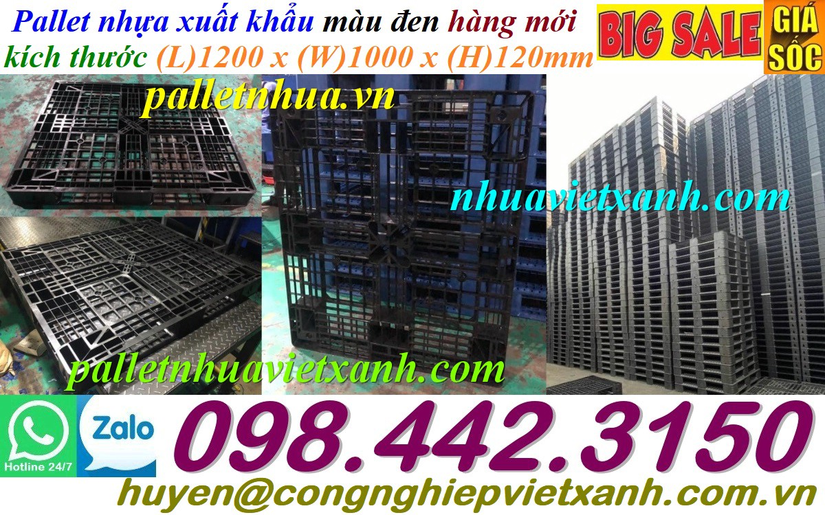 Pallet Nhựa Việt Xanh, thùng nhựa, khay nhựa, tấm lót nhựa