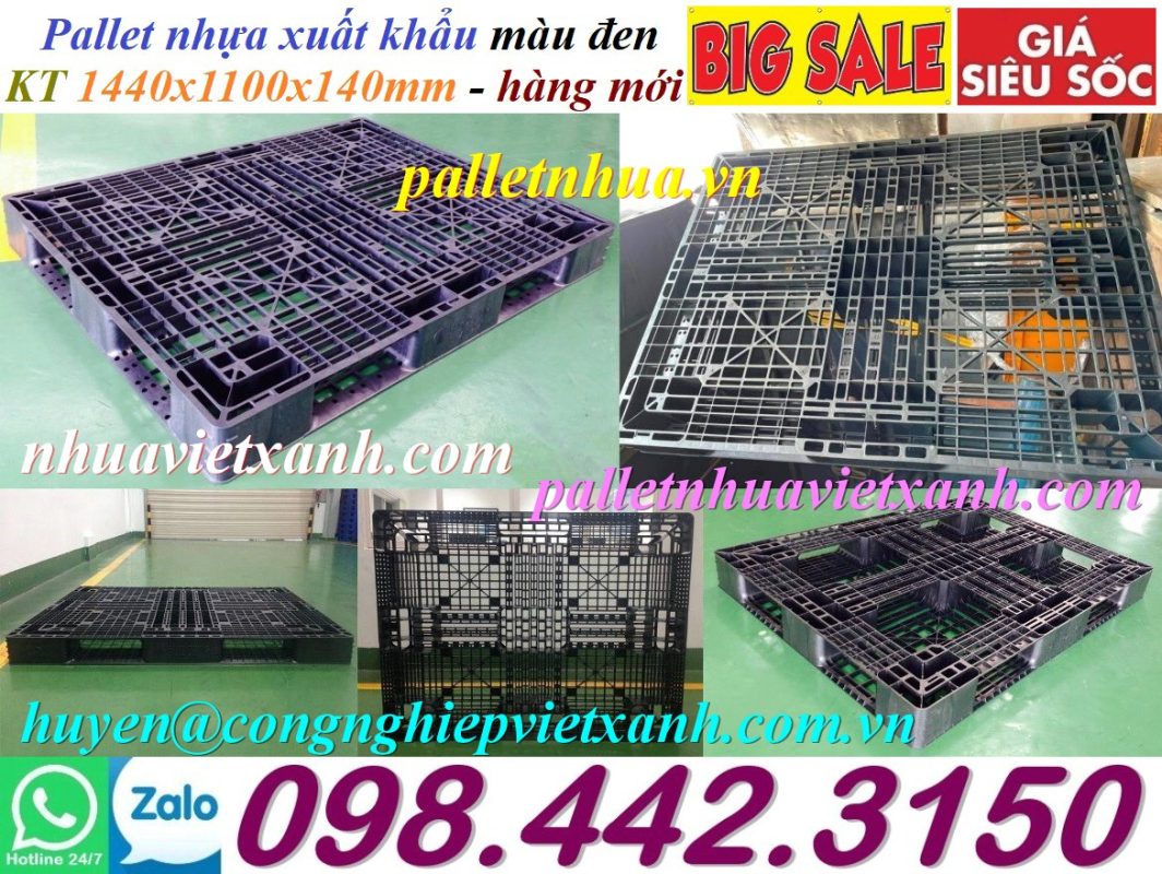 Pallet Nhựa Việt Xanh, thùng nhựa, khay nhựa, tấm lót nhựa