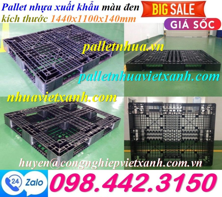 Pallet Nhựa Việt Xanh, thùng nhựa, khay nhựa, tấm lót nhựa