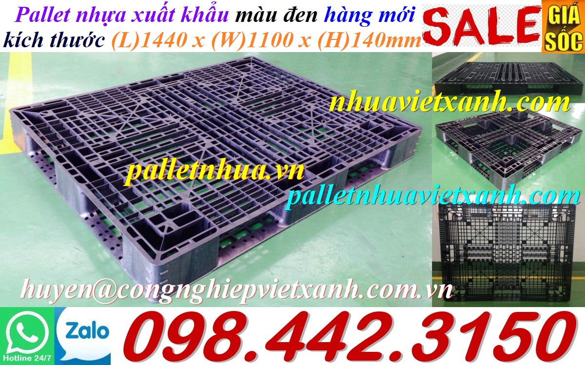 Pallet Nhựa Việt Xanh, thùng nhựa, khay nhựa, tấm lót nhựa